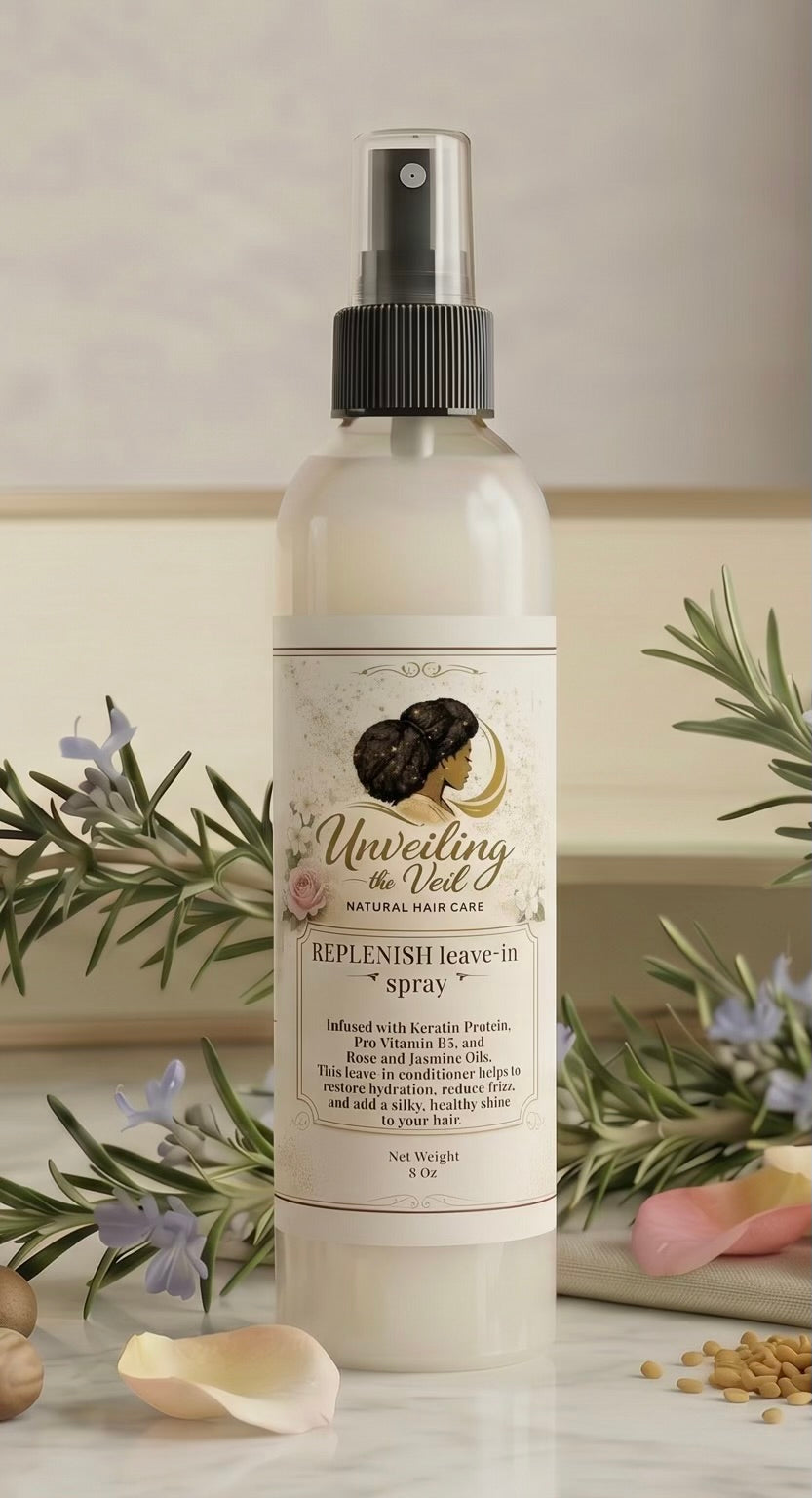 How I Use Our Replenish Leave-In Spray